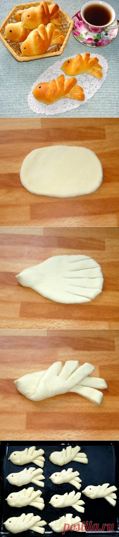 Как приготовить булочки жаворонки - рецепт, ингридиенты и фотографии