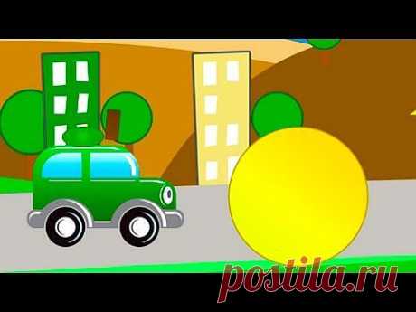 ▶ Learn Shapes with Clever Car - Cartoon 3: KITE - YouTube