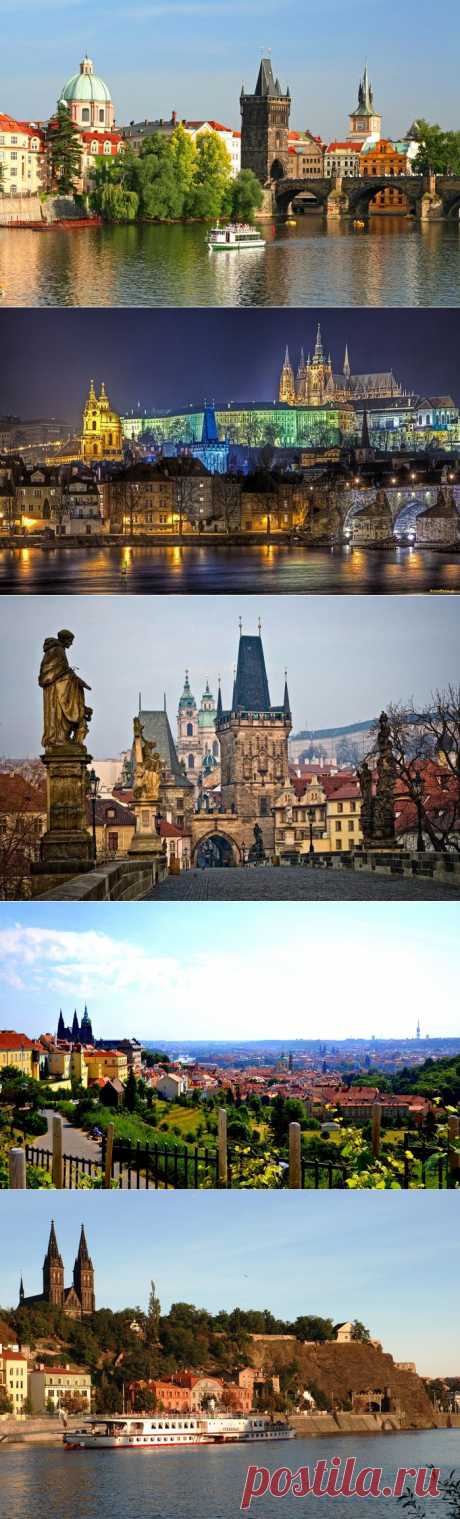 Прага – город ста шпилей.