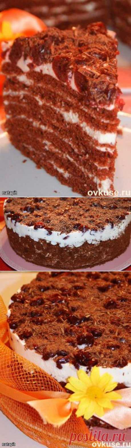 Торт&quot;Шоколадно-молочная девочка&quot; - Простые рецепты Овкусе.ру