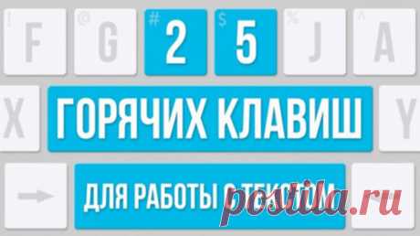 120 горячих клавиш, облегчающих работу за компьютером. — Полезные советы