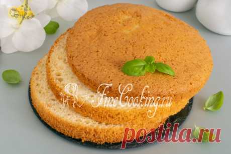 Шифоновый бисквит Рецепт шифонового бисквита в духовке - нежного, пышного, мягкого и совершенно не сухого.