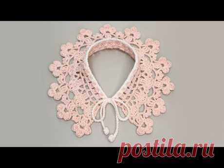 코바늘 레이스 케이프-347[Eng]-(Crochet collar)