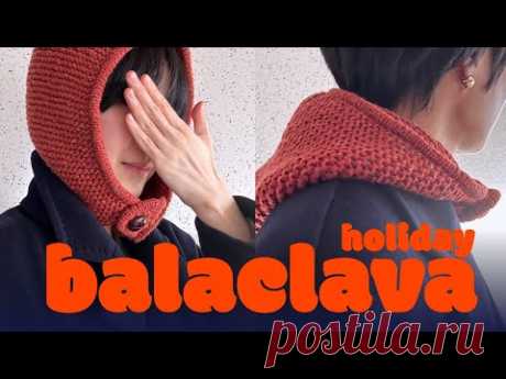 [튜토리얼_파트1] 🎄홀리데이 바라클라바 함께 떠요! ⎜Part1. Holiday Balaclava