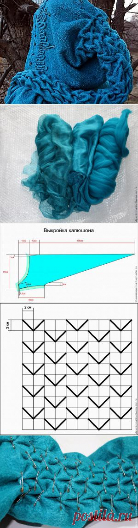 &quot;Эльфийская сказка&quot;: валяем капюшон с косами - Ярмарка Мастеров - ручная работа, handmade