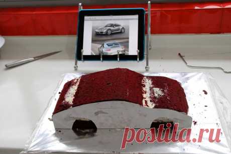 Celebrate with Cake!: Porsche Car Cake