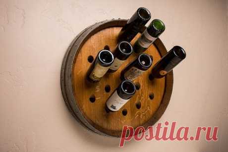 Napa Valley Wine Barrel Wine Rack - 19 Bottle