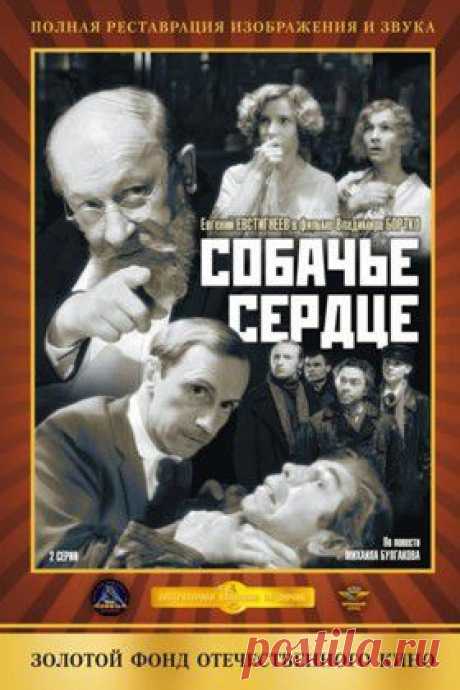 Режиссер: Владимир Бортко В ролях: Владимир Толоконников, Евгений Евстигнеев, Борис Плотников, Роман Карцев, Нина Русланова, Ольга Мелихова, Алексей Миронов, Сергей Филиппов, Анжелика Неволина, Наталья Фоменко, Иван Ганжа, Юрий Волков| Смотреть онлайн фильм Собачье сердце (1988) — рецензии, отзывы -  кино Собачье сердце в хорошем качестве (HD, HQ, HR) без регистрации - кадры из фильма - Афиша Mail.Ru