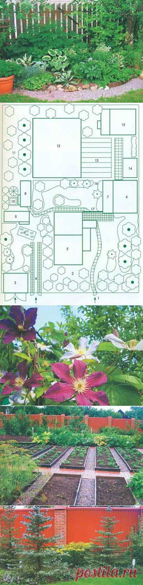 Традиционный и декоративный огород – подробная планировка | Дача - впрок