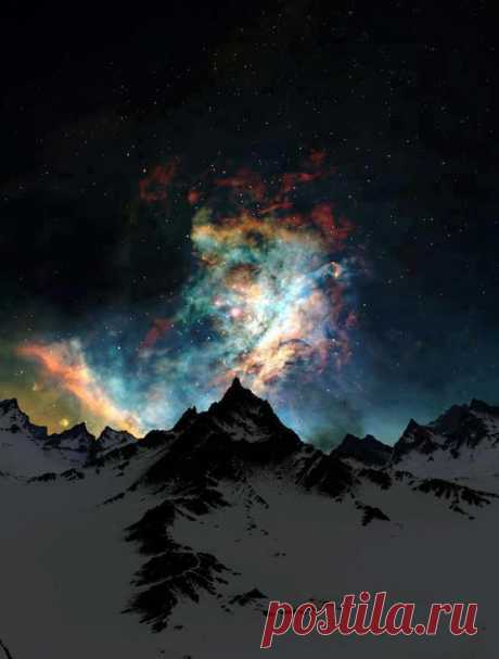 У природы есть свое потрясающее световое шоу. Северное сияние на Аляске