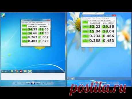 Windows 7 против Windows 8 - Тест - YouTube