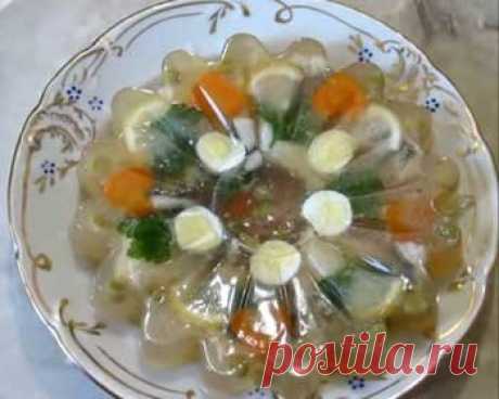 "Янтарное" заливное из перепелиных яиц | Самые вкусные кулинарные рецепты