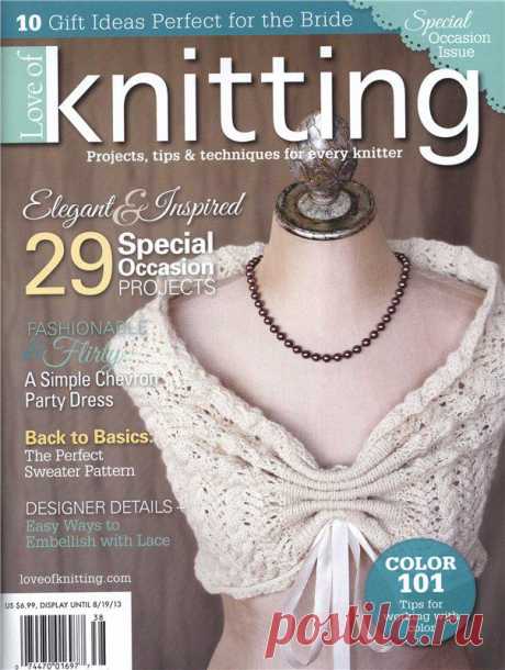 Love of Knitting - Special 2013 (вязание спицами).