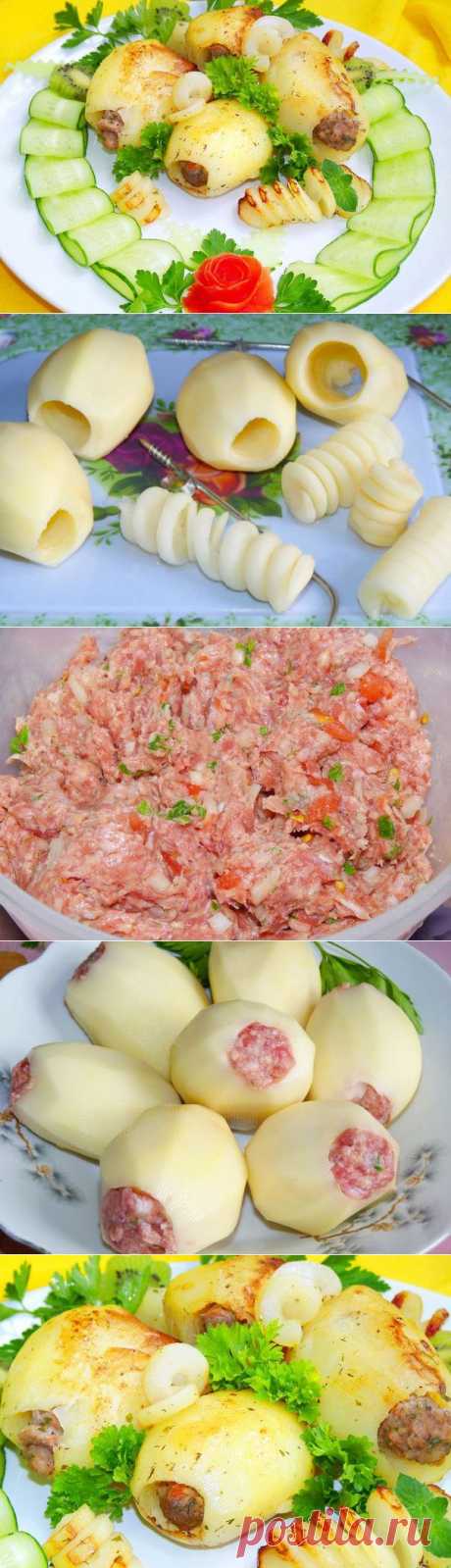 Фаршированный картофель