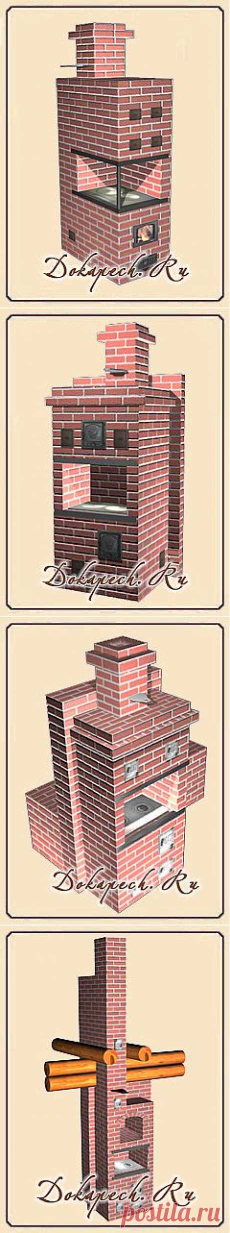 Отопительно-варочные печи своими руками.