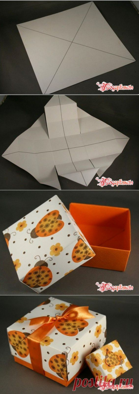 Коробочки для подарков своими руками - готовые упаковочные шаблоны