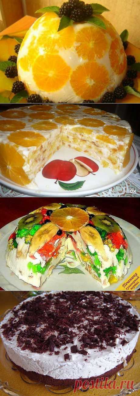 Великолепные желейные торты без выпечки! - Светлана — я.ру