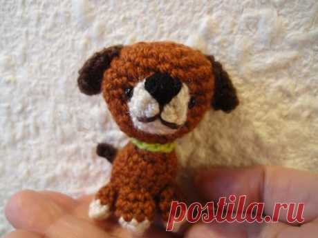 ЩЕНОК  The little dog Crochet