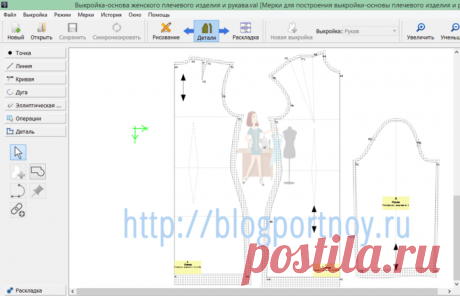 [Шитье] Построение выкроек в программе "Valentina"