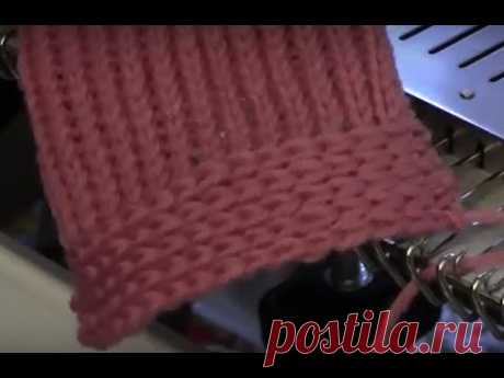 Latched Cast-On Trim for Machine Knitting by Diana Sullivan - YouTube