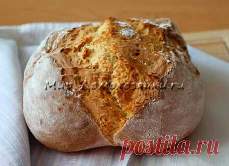Хлеб на кефире бездрожжевой | Мир домохозяйки