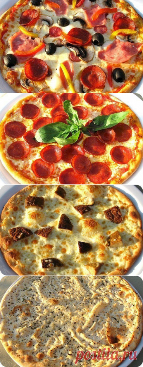 Настоящая итальянская пицца — восхитительные рецепты