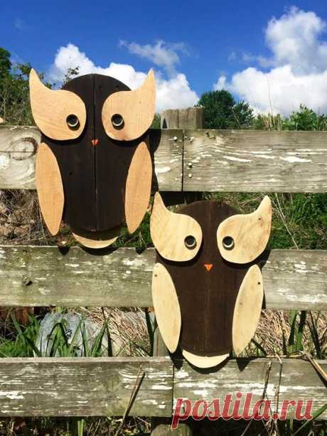 (90) Pallet Owls Art - DIY