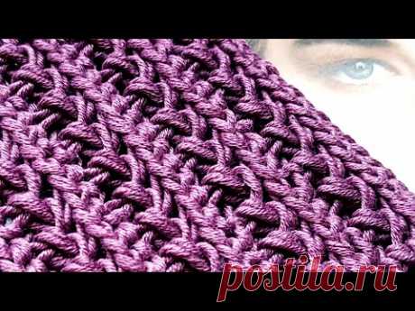 Knitting pattern ❤ Узор спицами ❤ strickmuster ❤ tricot ❤ how to knit ❤  tricô ❤  örgü deseni बुनना