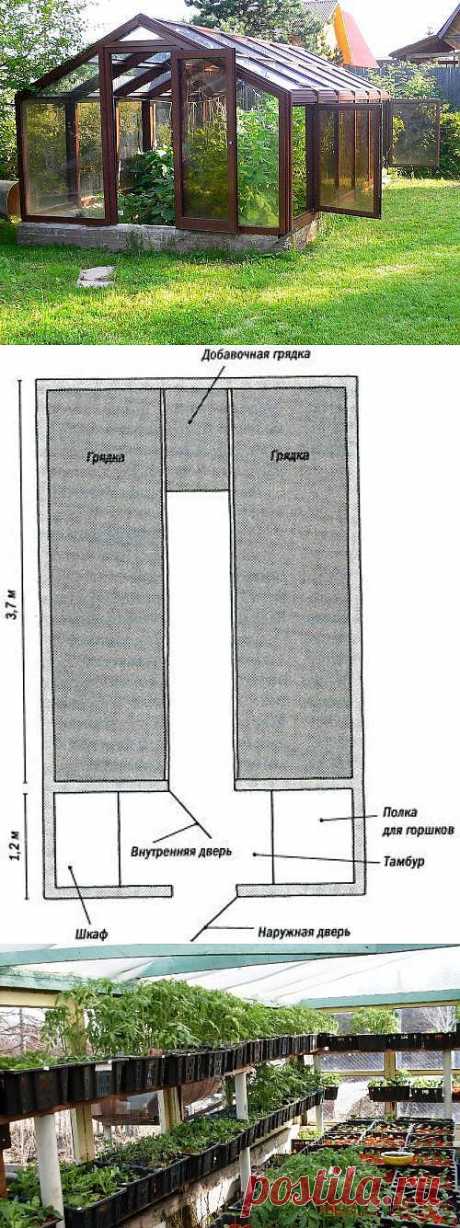 Как сделать удобную планировку в теплице