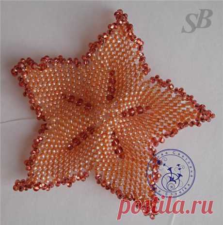 Цветок | Салон Эксклюзивного Бисера beading patterns free