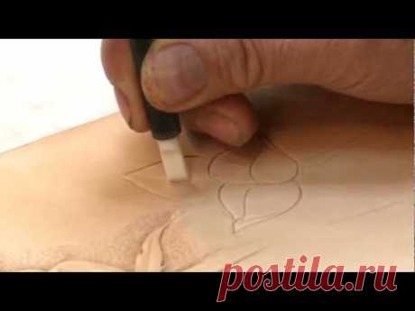 Carving a Leathercraft Leaf - Part 1