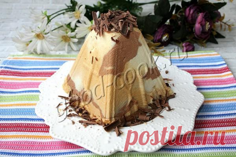Мраморная шоколадно-карамельная пасха | Хорошая кухня | Яндекс Дзен