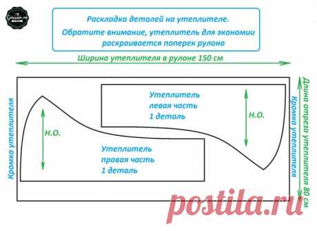 Стеганый шарф - трансформер к пуховику (DIY) / Простые выкройки / ВТОРАЯ УЛИЦА