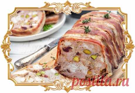 #Террин_из_утки и #свинины

Это роскошное французское #блюдо из нескольких видов #мяса принято подавать холодным, дополняя ломтиками белого хлеба или овощным салатом.

Время приготовления:
Показать полностью...