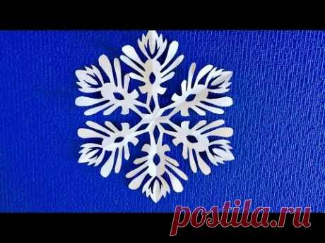 DIY. ✽ Снежинка для школы на Новый Год ✽ SNOWFLAKE.