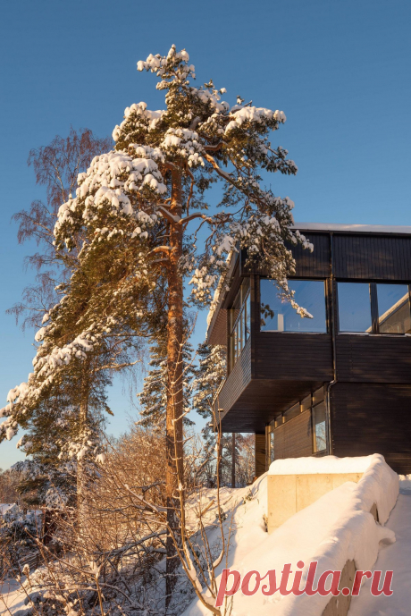 Двухэтажный особняк для уединенного отдыха в Норвегии • Сияние Жизни