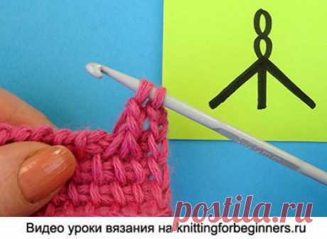 Начинаем вязать – Видео уроки вязания » Тунисское вязание для начинающих – Урок 54