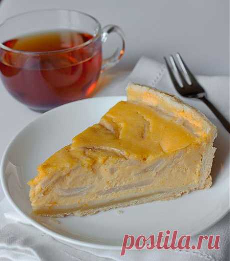 Пирог с тыквенно-сливочной начинкой и грушами - Пошаговый рецепт с фото | Выпечка | Вкусный блог - рецепты под настроение