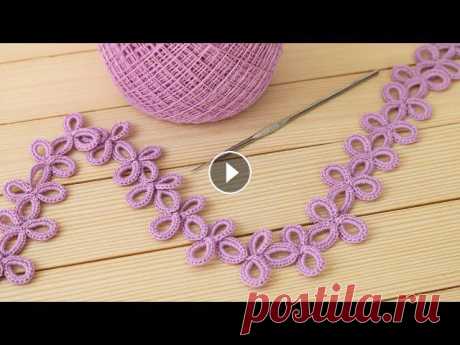 ПРОСТОЕ КРУЖЕВО колечки ВЯЗАНИЕ КРЮЧКОМ мастер-класс КАЙМА Easy to Crochet TAPE LACE Tutorial. @Уроки ВЯЗАНИЯ Литке Татьяны Мой instagram: @Уроки ВЯЗАНИЯ для начинающих ЛЕНТОЧНОЕ КРУЖЕВО: Вязание ирландского к...