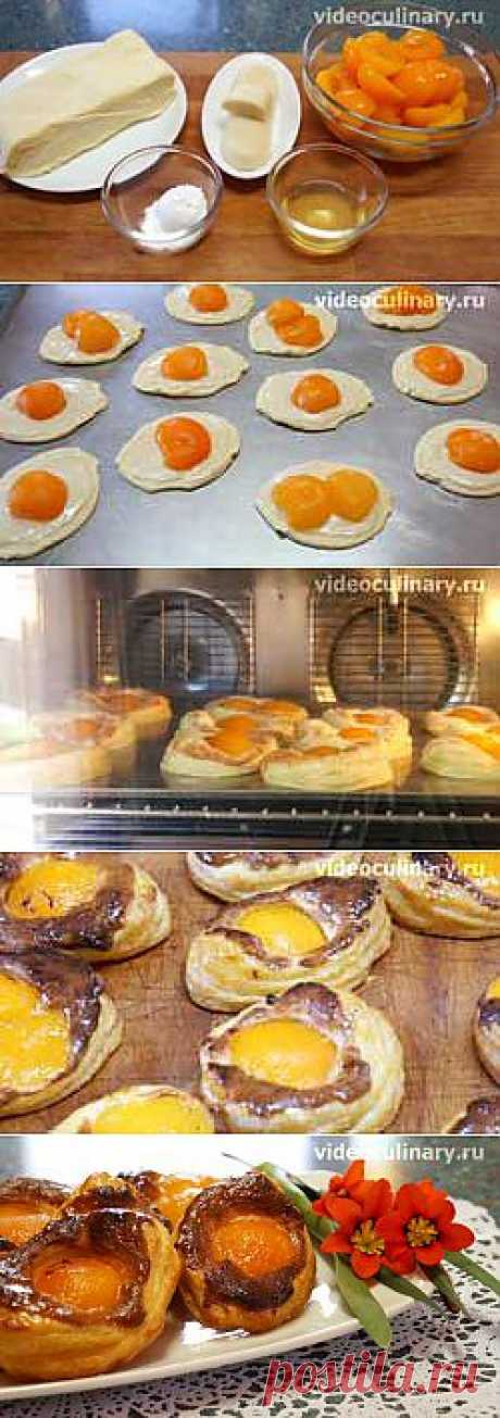 Слоёное пирожное “Пасхальное яичко” - Видеокулинария.рф - видео-рецепты Бабушки Эммы