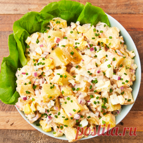 👌 Весенний картофельный салат - просто и очень вкусно, рецепты с фото.