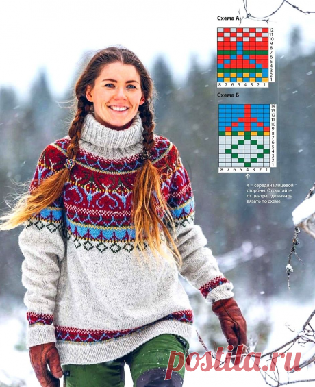 Жаккард + реглан = идеальный свитер для холодной погоды. Пять очень теплых и красивых моделей для вас | Блог заботливой хозяюшки | Яндекс Дзен