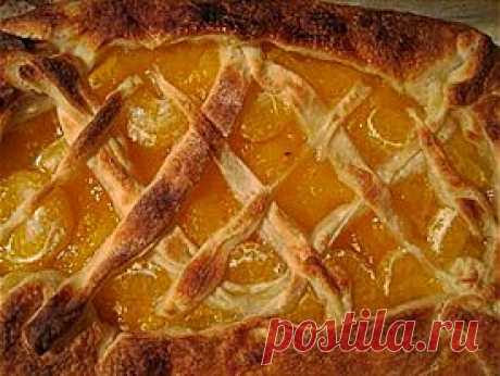 Тыквенный пирог с мандаринами - рецепт приготовления