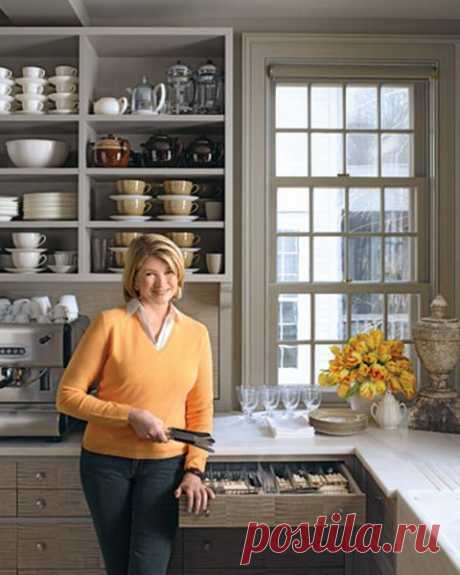 Марта Стюарт: &quot;Комфорт и порядок на своей кухне&quot; | Квартирный вопрос
