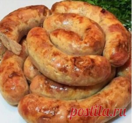 Домашняя Куриная колбаска — Вкуснотища! — PROKulinaroff