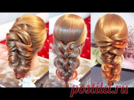 Легкие косы | BRAID HAIRSTYLES | Hairstyles by REM | Copyright ©