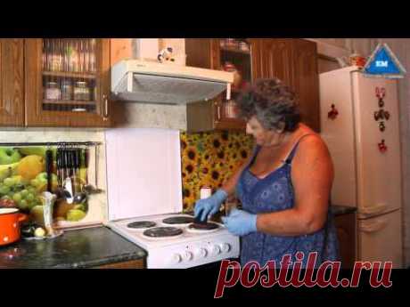 Как отмыть плиту на кухне от жира   народными средствами