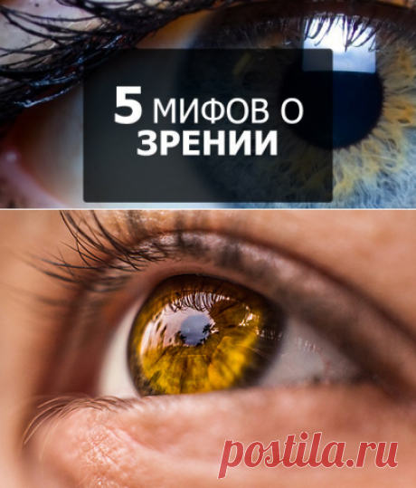 Мифы о зрении.