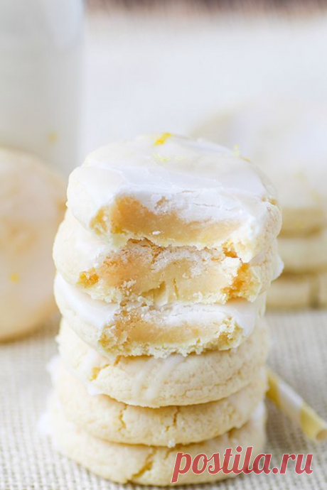 Soft Lemon Cream Cheese Cookies