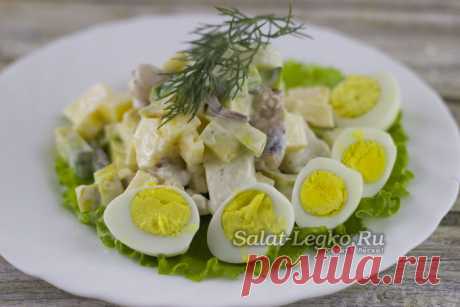 Салат с морепродуктами и авокадо, рецепт с фото очень вкусный